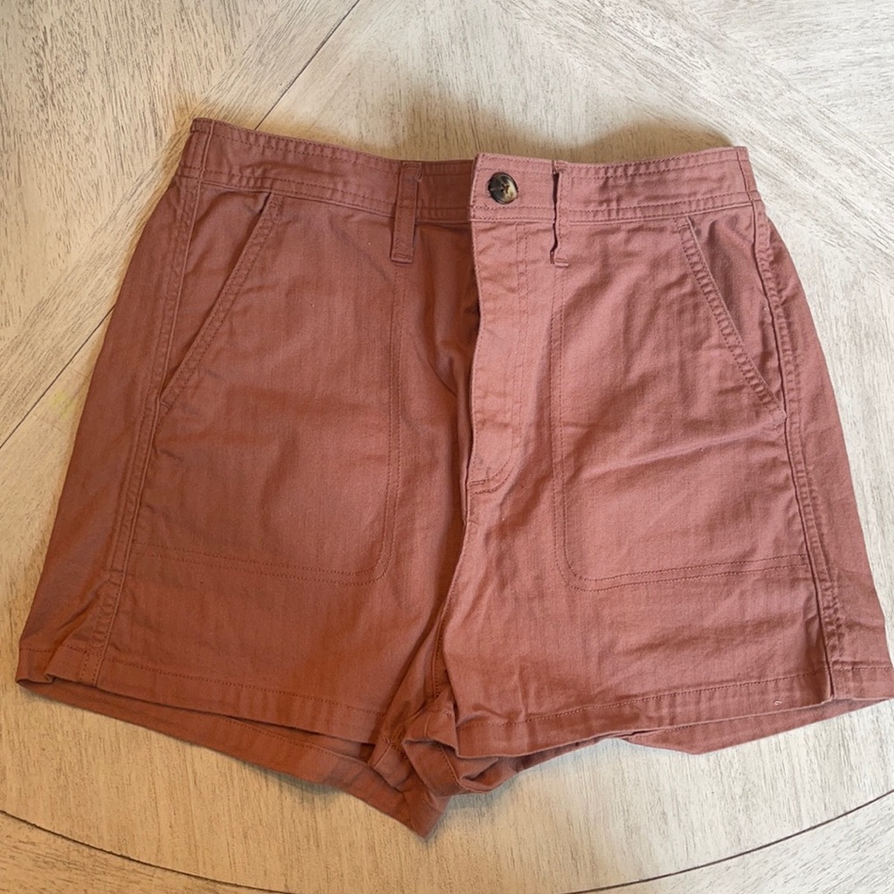Madewell pink shorts
